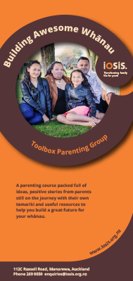 This programme is for parents with children aged 0-12 years old.
